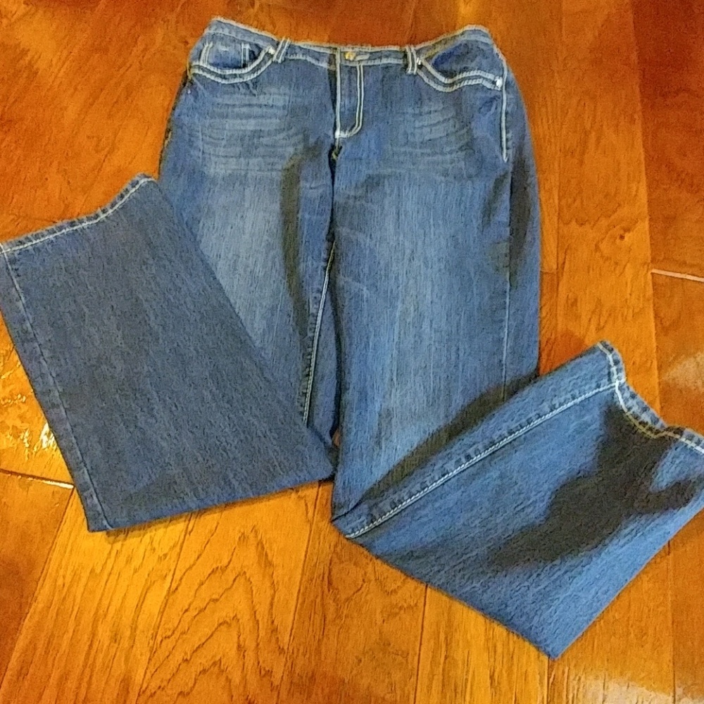 Dark wash jeans